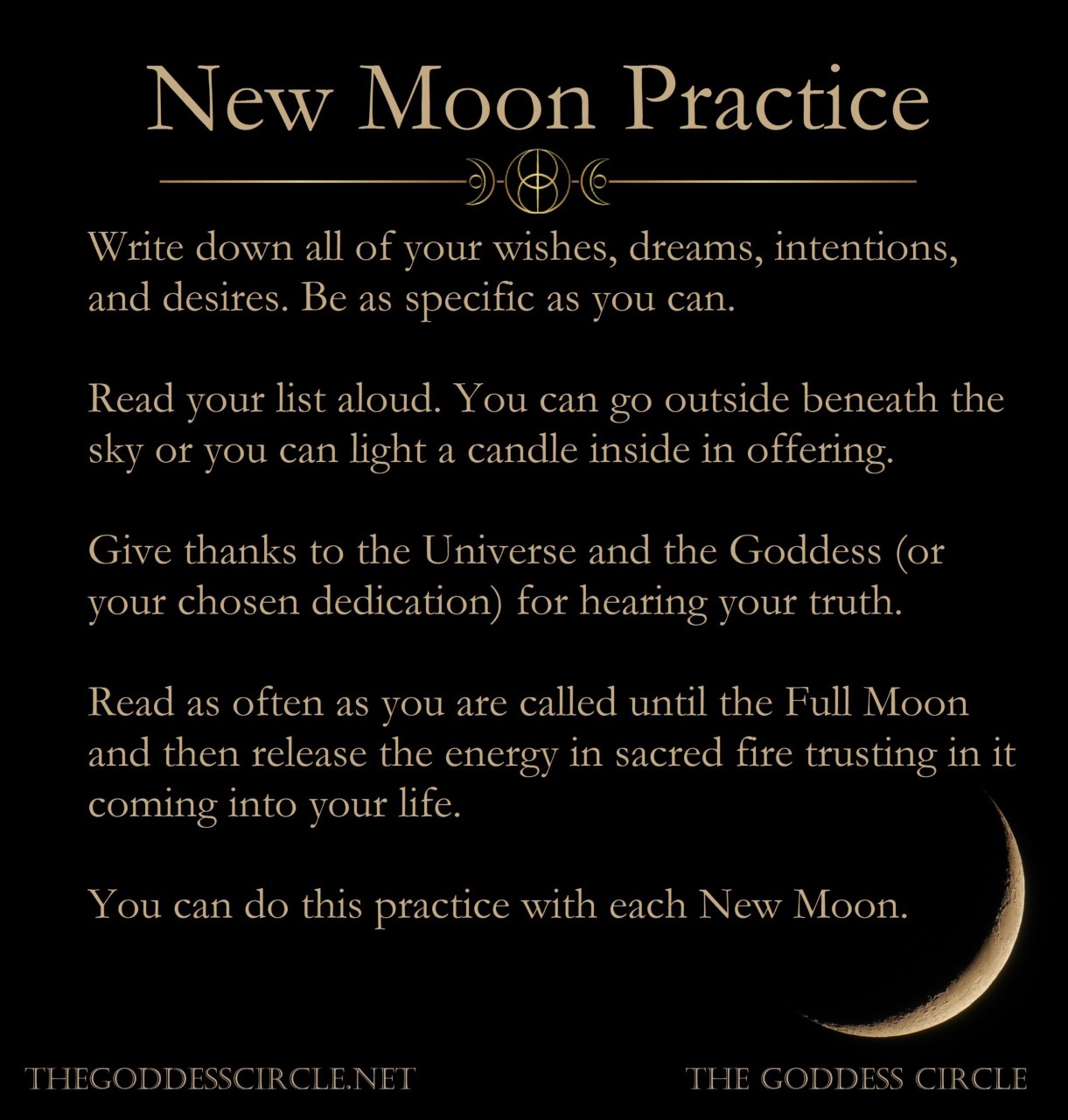 The goddess 2025 circle full moon